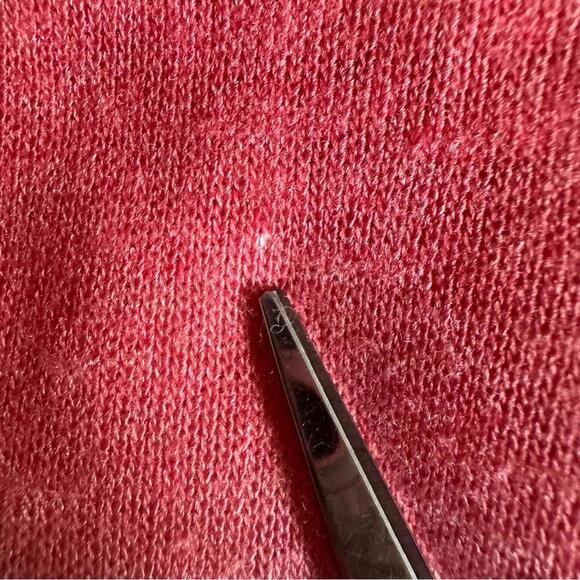 For The Republic Button Up Tie Front Rainbow Stripe Top Womens Sz M Beachy Boho - Picture 7 of 7